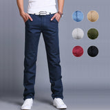 Men Business Casual Pants Cotton