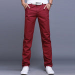 Men Business Casual Pants Cotton