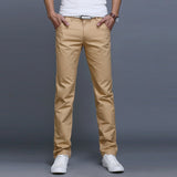 Men Business Casual Pants Cotton