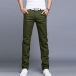 Men Business Casual Pants Cotton