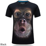 O-Neck Short Sleeve Animal