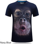 O-Neck Short Sleeve Animal