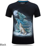 O-Neck Short Sleeve Animal