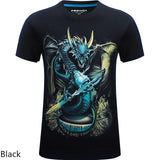 O-Neck Short Sleeve Animal