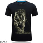 O-Neck Short Sleeve Animal