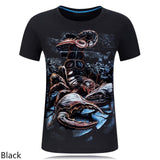 O-Neck Short Sleeve Animal