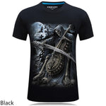 O-Neck Short Sleeve Animal
