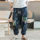 Cotton Linen Harem Pants