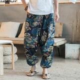 Cotton Linen Harem Pants