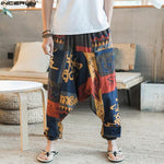 Cotton Linen Harem Pants
