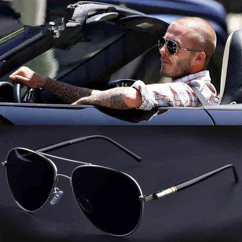Metal Frame Quality Oversized Spring Sungllasses