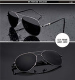 Metal Frame Quality Oversized Spring Sungllasses