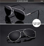 Metal Frame Quality Oversized Spring Sungllasses