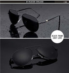Metal Frame Quality Oversized Spring Sungllasses