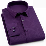 Long Sleeve Solid Color Dot Printing Shirt