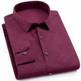 Long Sleeve Solid Color Dot Printing Shirt