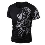 Classical Fast Dry Leisure Print T Shirts