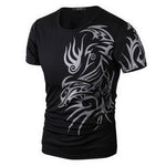 Classical Fast Dry Leisure Print T Shirts