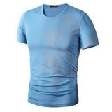 Classical Fast Dry Leisure Print T Shirts