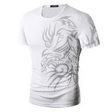 Classical Fast Dry Leisure Print T Shirts