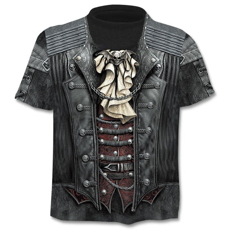 Casual 3D printing T-shirt