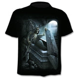 Casual 3D printing T-shirt
