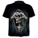 Casual 3D printing T-shirt