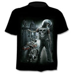 Casual 3D printing T-shirt