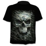 Casual 3D printing T-shirt