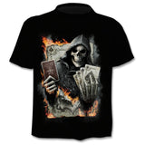 Casual 3D printing T-shirt
