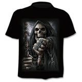 Casual 3D printing T-shirt