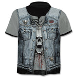 Casual 3D printing T-shirt
