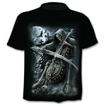Casual 3D printing T-shirt