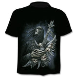 Casual 3D printing T-shirt