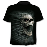 Casual 3D printing T-shirt