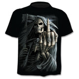 Casual 3D printing T-shirt
