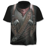 Casual 3D printing T-shirt