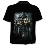 Casual 3D printing T-shirt