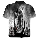 Casual 3D printing T-shirt