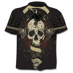 Casual 3D printing T-shirt