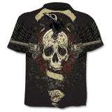 Casual 3D printing T-shirt