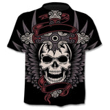 Casual 3D printing T-shirt