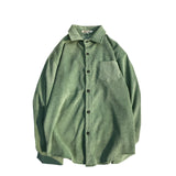 Corduroy Material shirt men