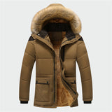 Casual Slim Thick Warm Mens Coats