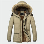 Casual Slim Thick Warm Mens Coats
