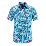 Short Sleeve Men Shirt Hawaiian