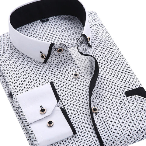Long Sleeved Printed Shirt