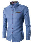 Casual Business Men Dress Shirts
