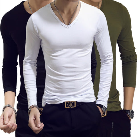 O-Neck Solid Polyester T Shirt