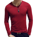O-Neck Solid Polyester T Shirt